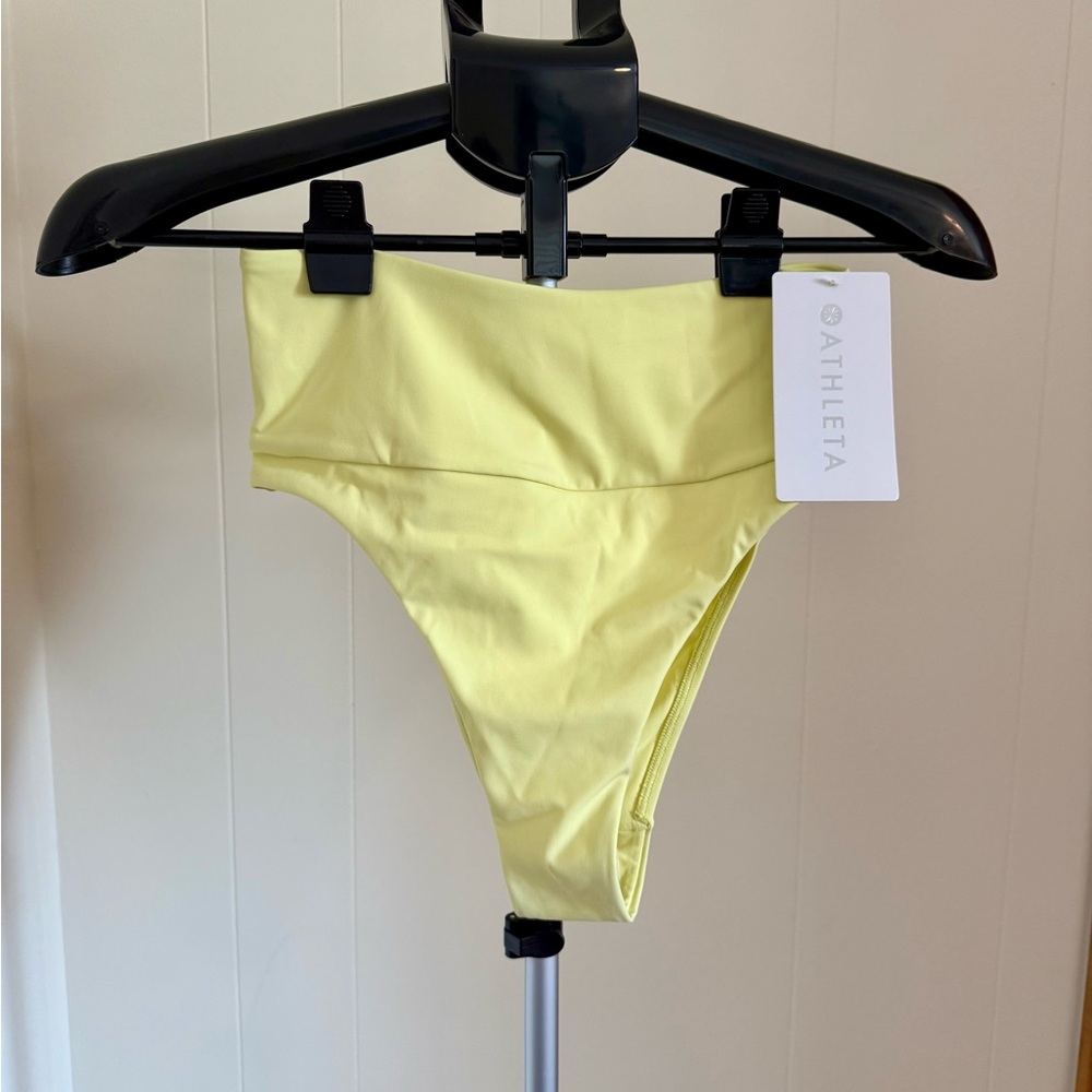 New Athleta ultras high waist swim bottoms, size xs